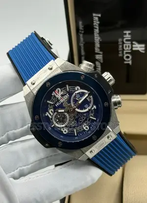 High Quality Luxury Hublot Rubber Wristwatch