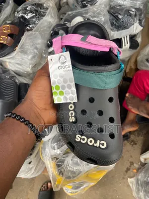 Original Ladies Crocs Slippers Nigeria | Soft Rubber Female Clogs