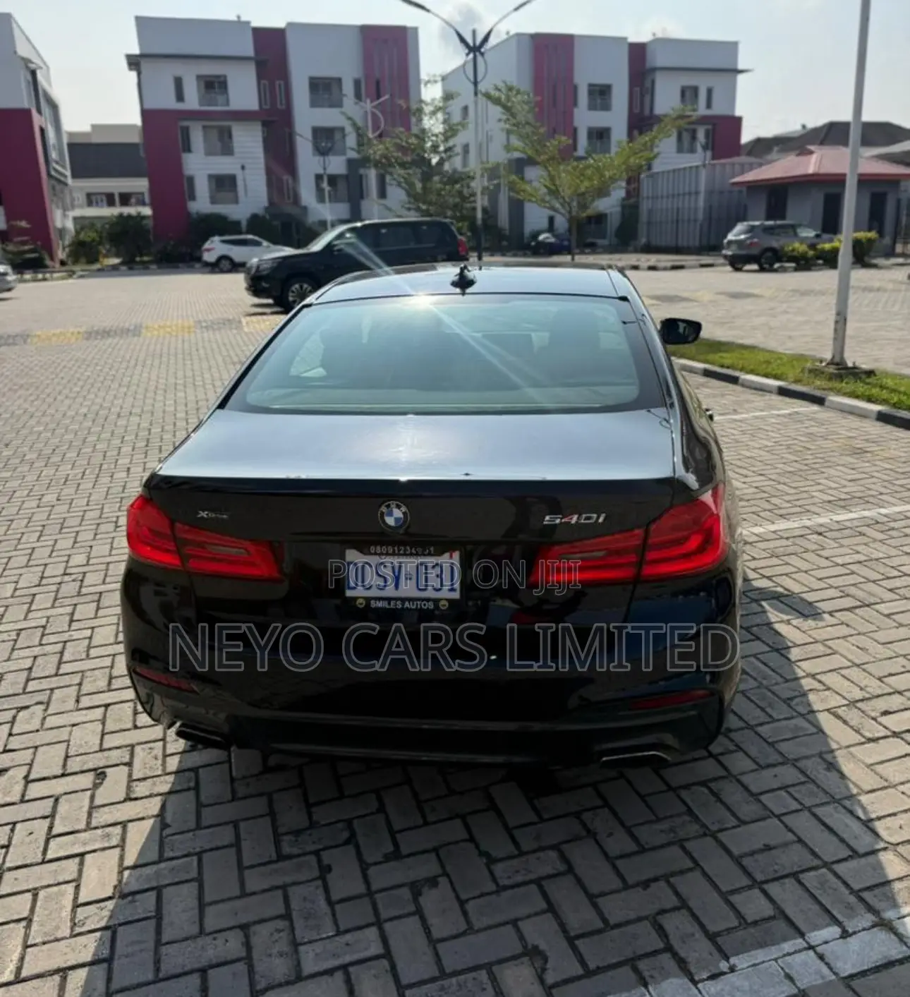 BMW 540i 2017 Black