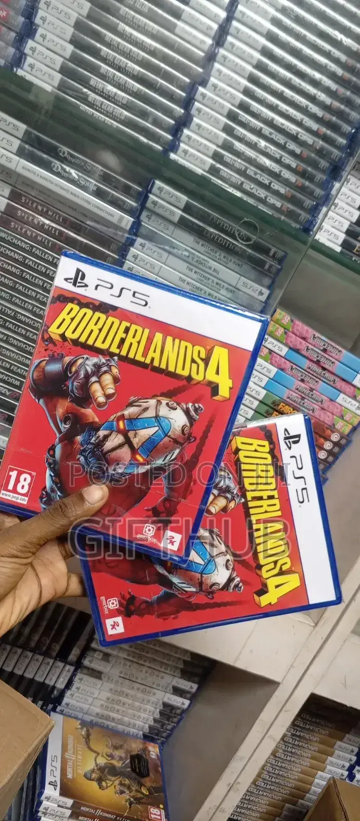 Borderlands 4 Ps5 Game Disc