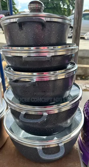 Standard Quality Modern 5in1 Non Stick Set of Cookware