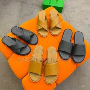 High Quality Bottega Veneta Luxury Men Slippers