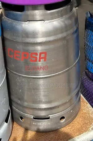 Original 12.5kg Stainless Cepsa Gas Cylinder