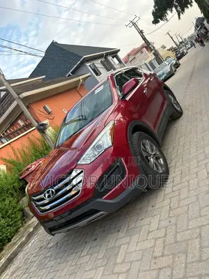 Hyundai Santa Fe 2015 Red