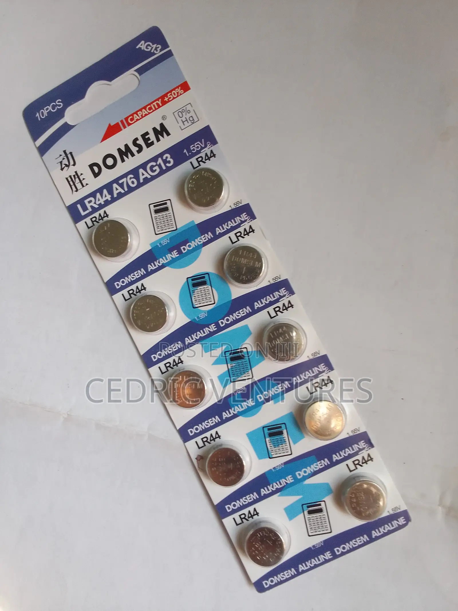 Domsem Lr44 1.5v Alkaline Cell Battery