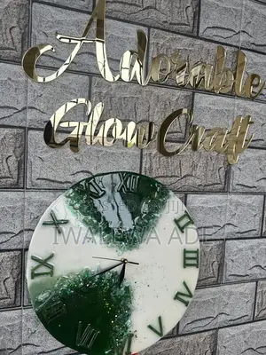 Resin Wall Clock