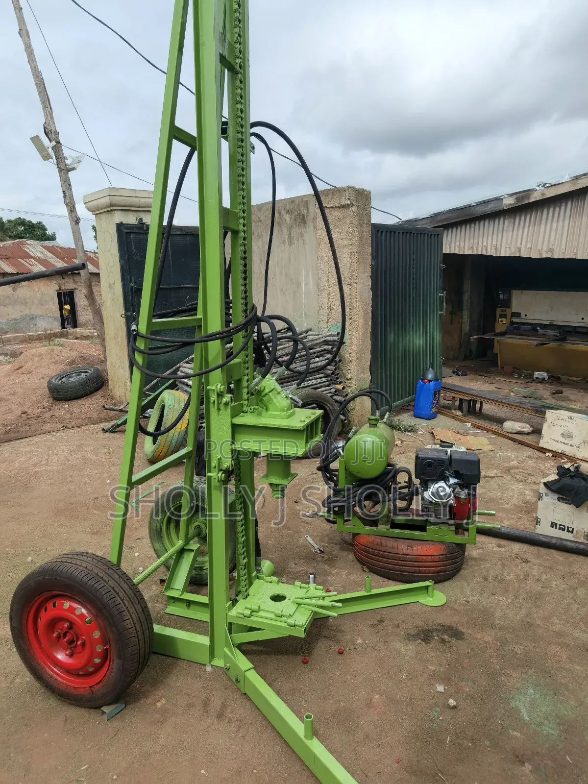 Mini Hydraulic Borehole Machine Rig