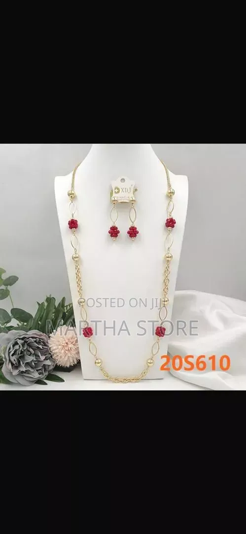 Necklace and Earrings
