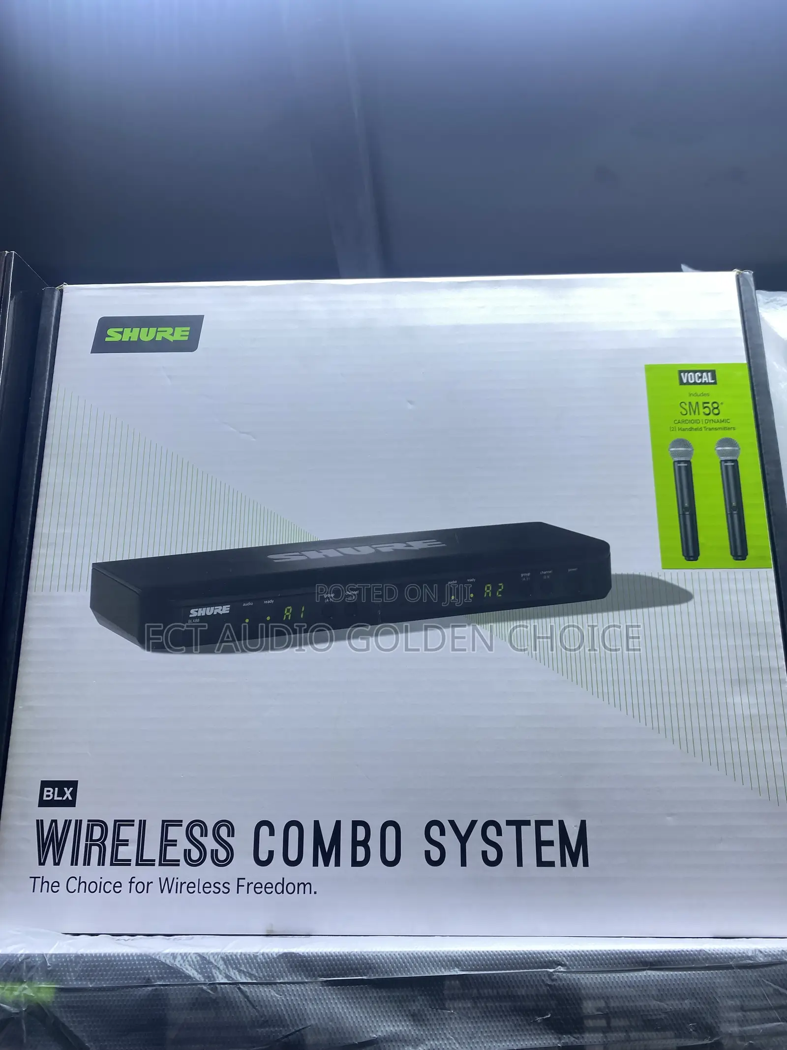 Shure BLX Wireless Combo System Microphone