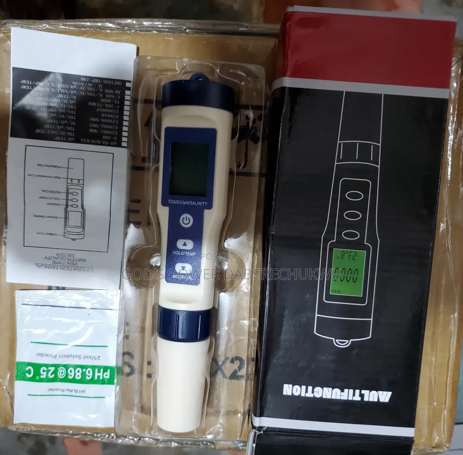 Ph Meter Water Quality Tester