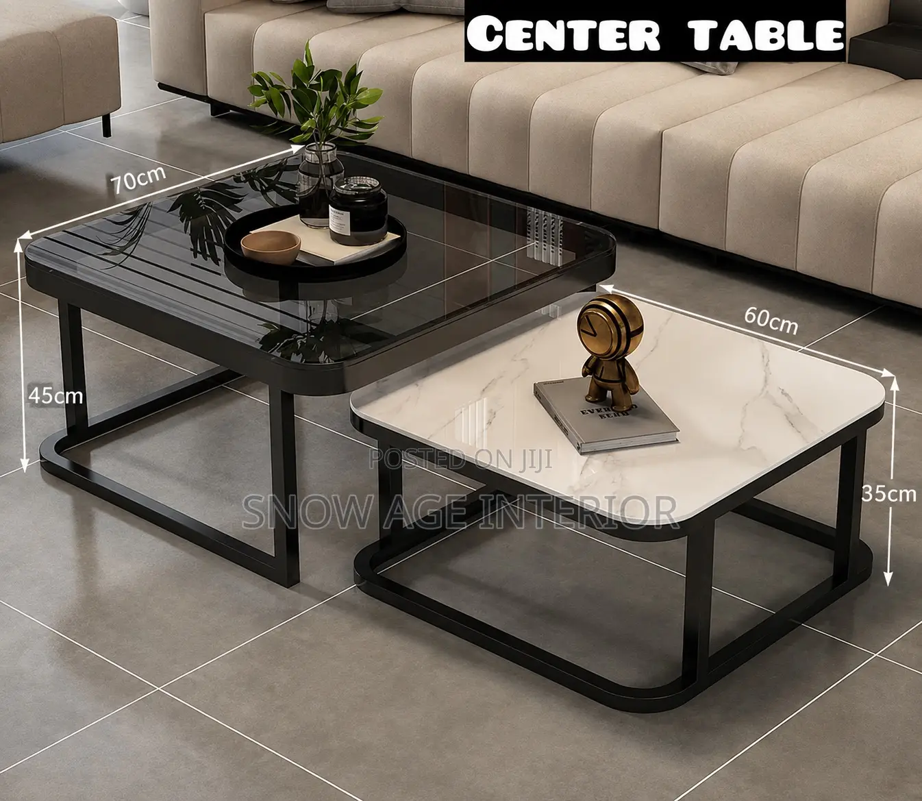 Luxury Nesting Center Table (Center Table/Coffee Table )