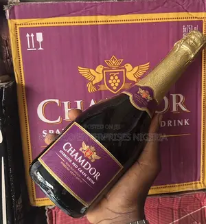 Chamdor Sparkling Grape Drink by 12 Bottles