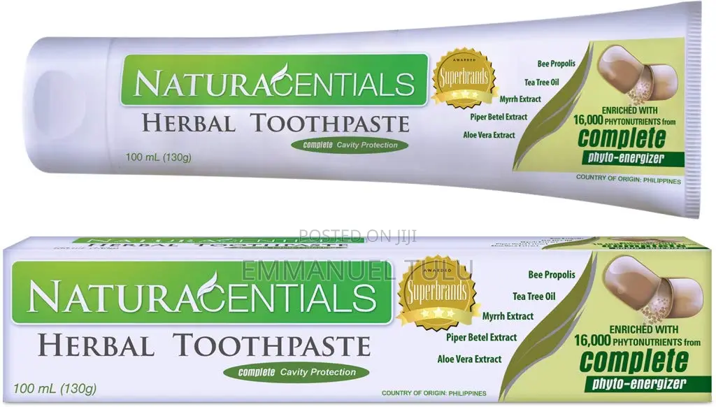 Non Fluoride Naturacentials Herbal Toothpaste