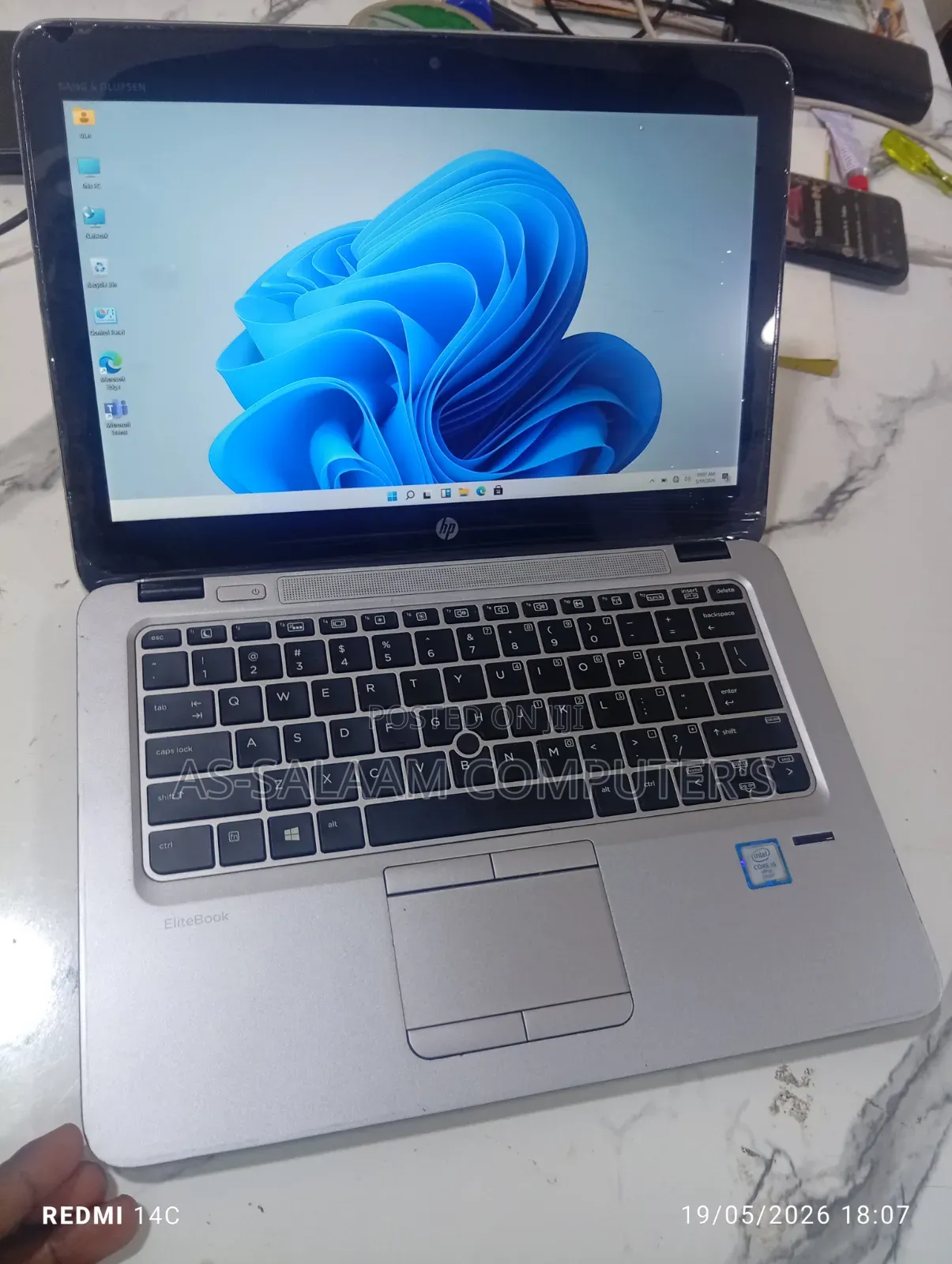 Laptop HP EliteBook 820 G3 8GB Intel Core i5 SSD 256GB