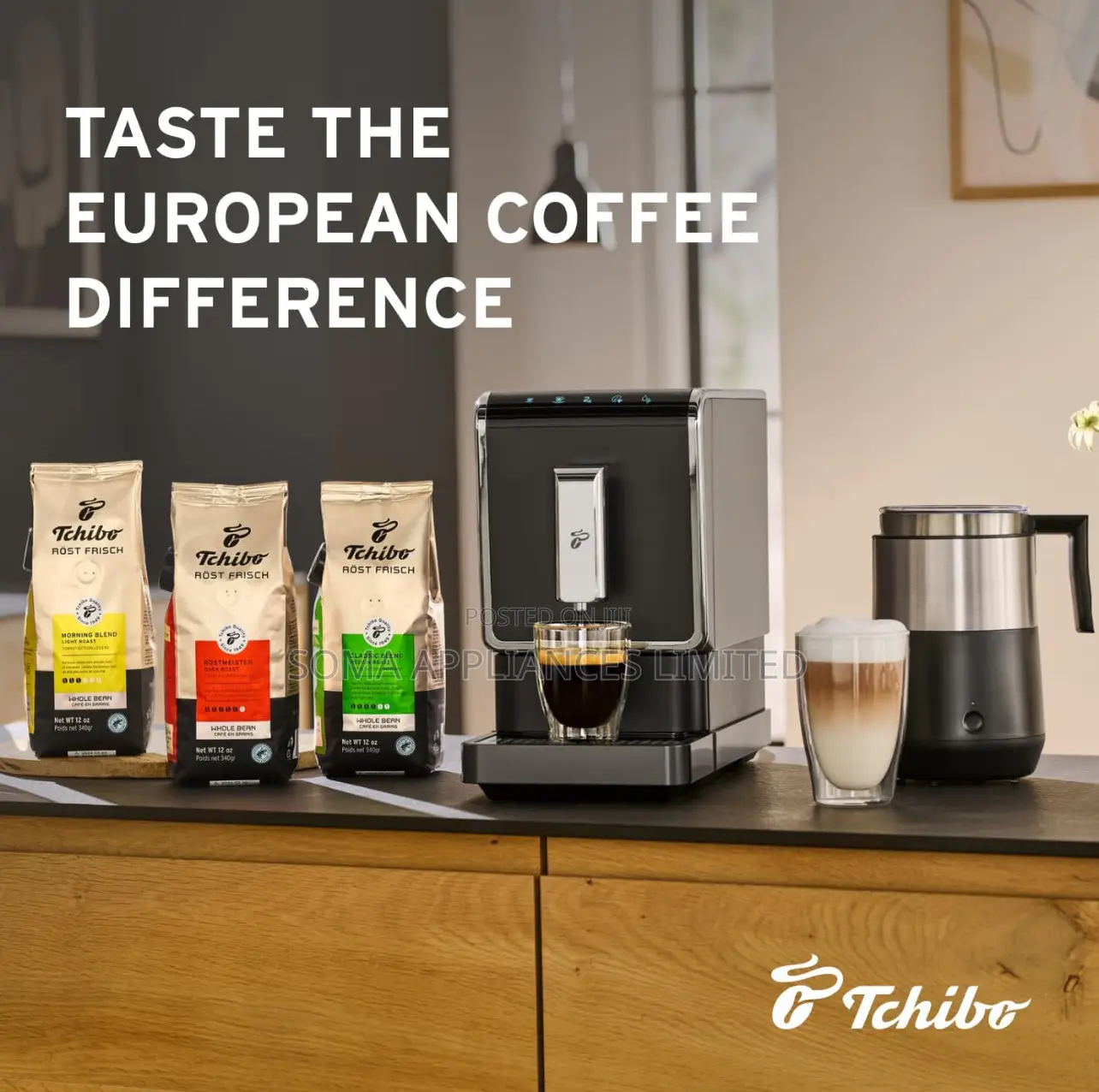 Tchibo Espreto Caffe Automatic Espresso Coffee Machine