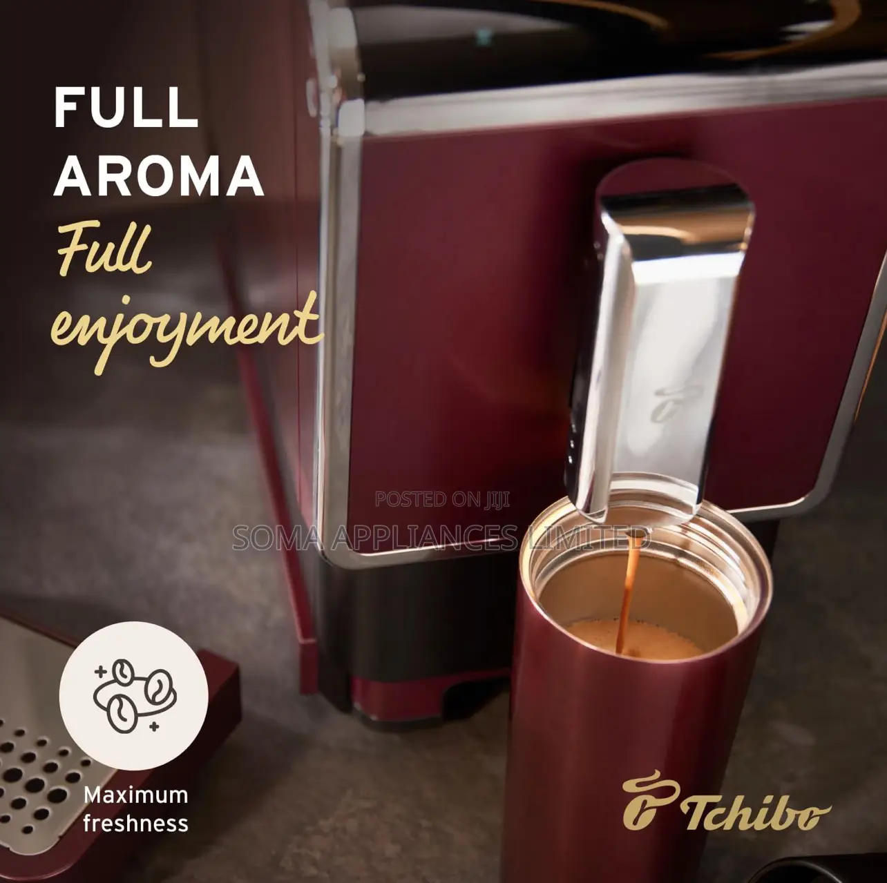 Tchibo Espreto Caffe Automatic Espresso Coffee Machine