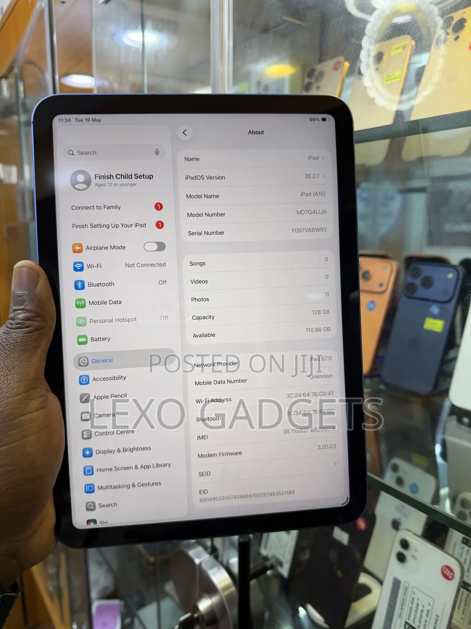 Apple iPad (2025) 128 GB Blue