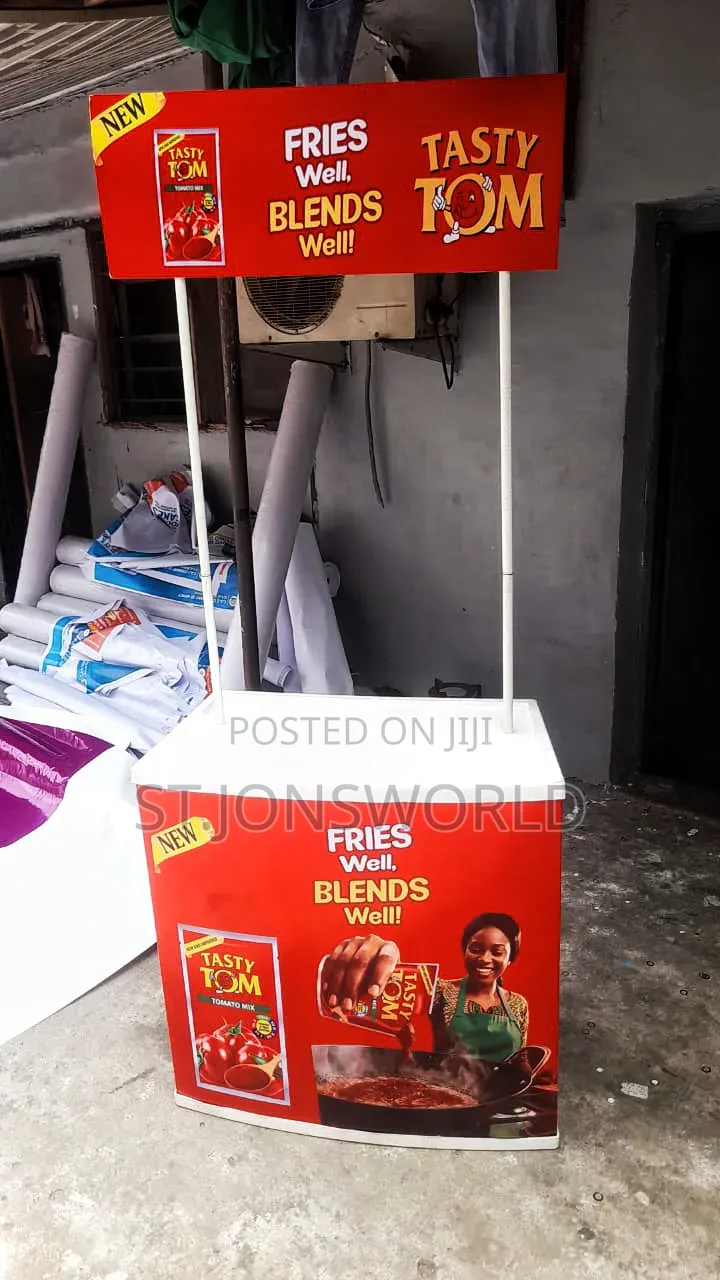 Branded Display Table