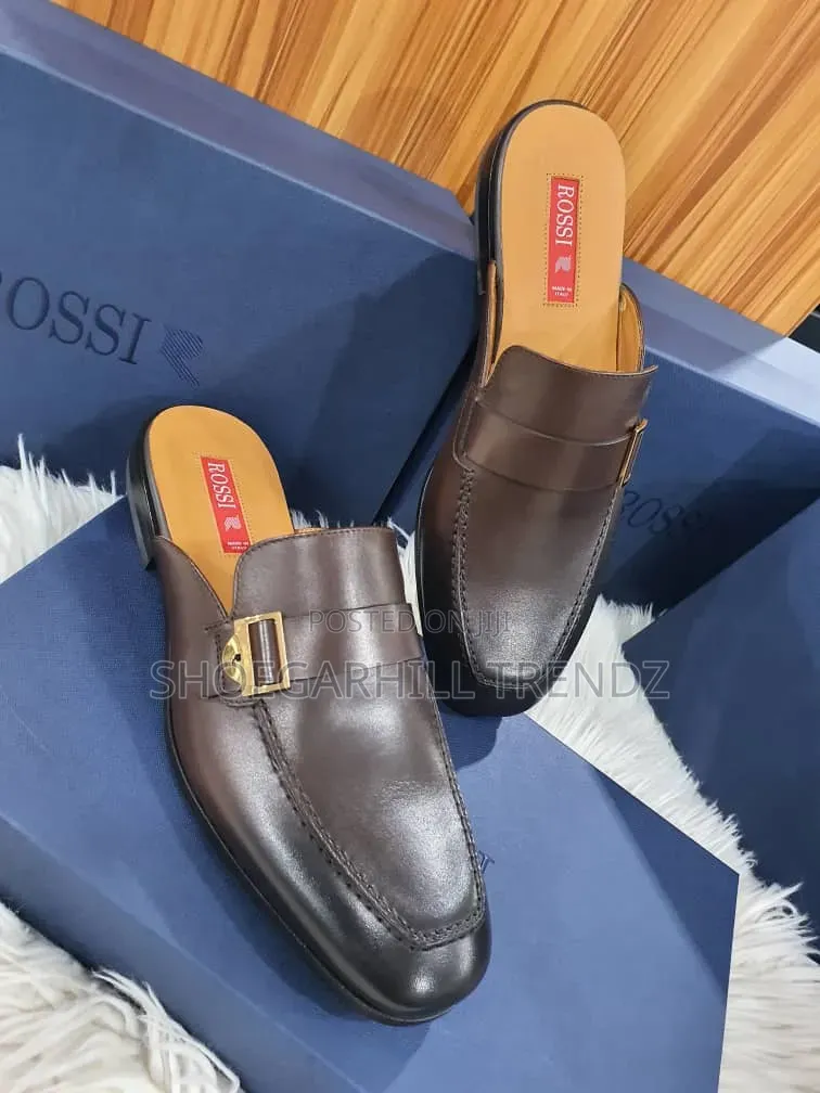 Rossi Men Leather Mules