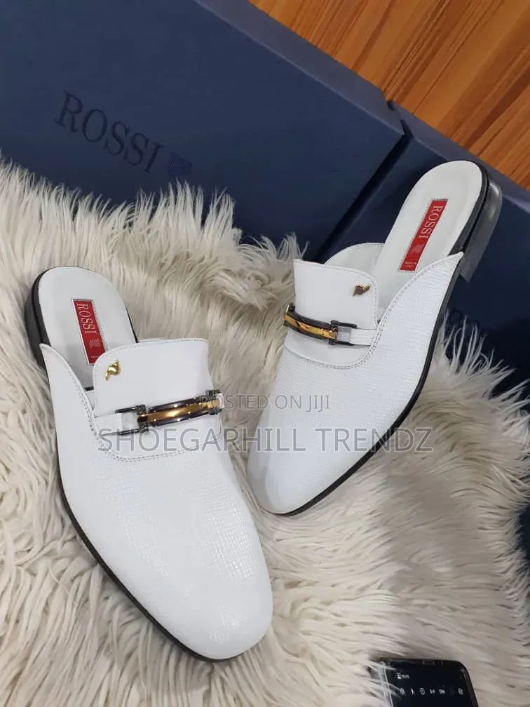 Rossi Men Leather Mules
