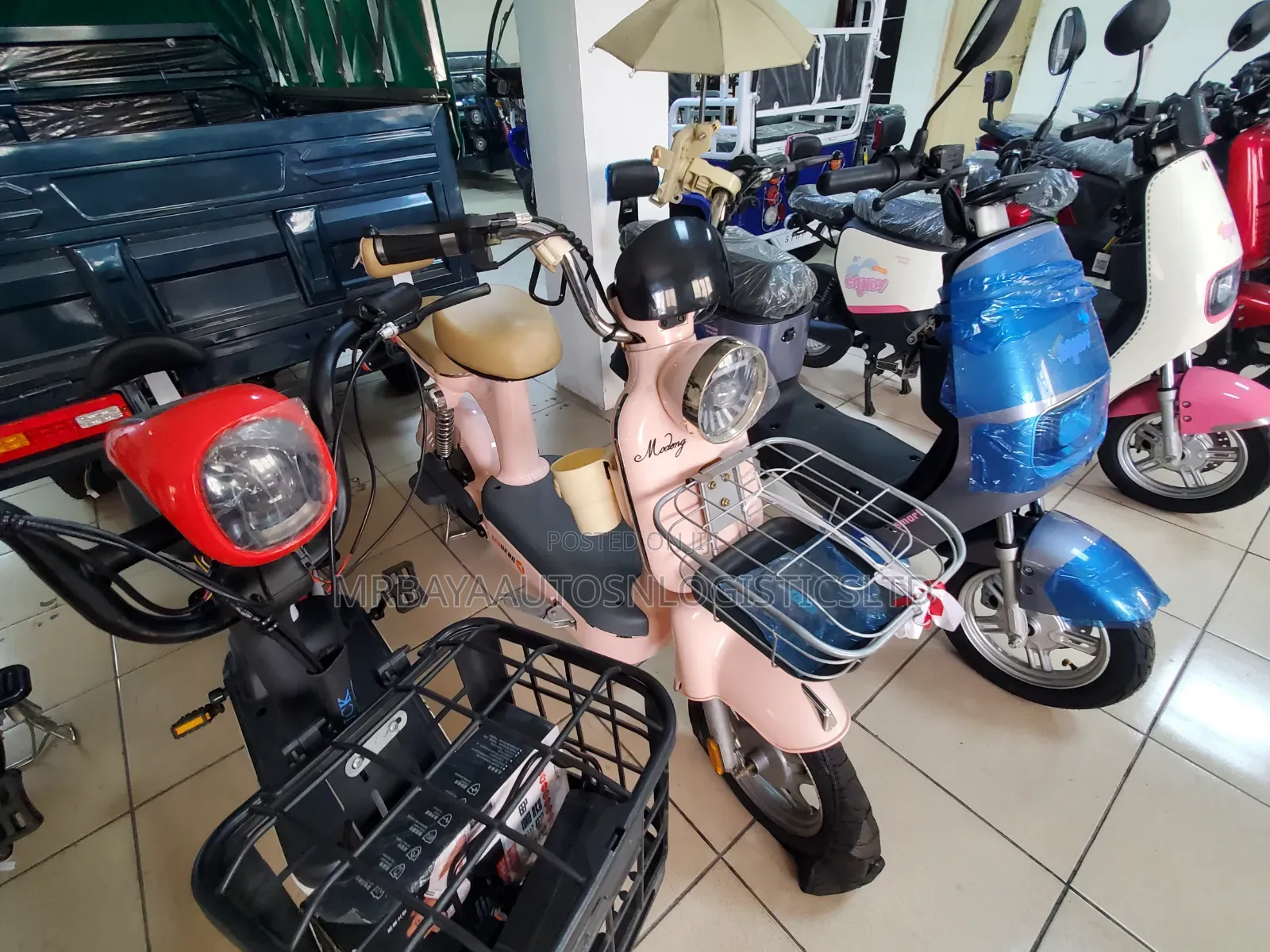 New Motorcycle 2025 White