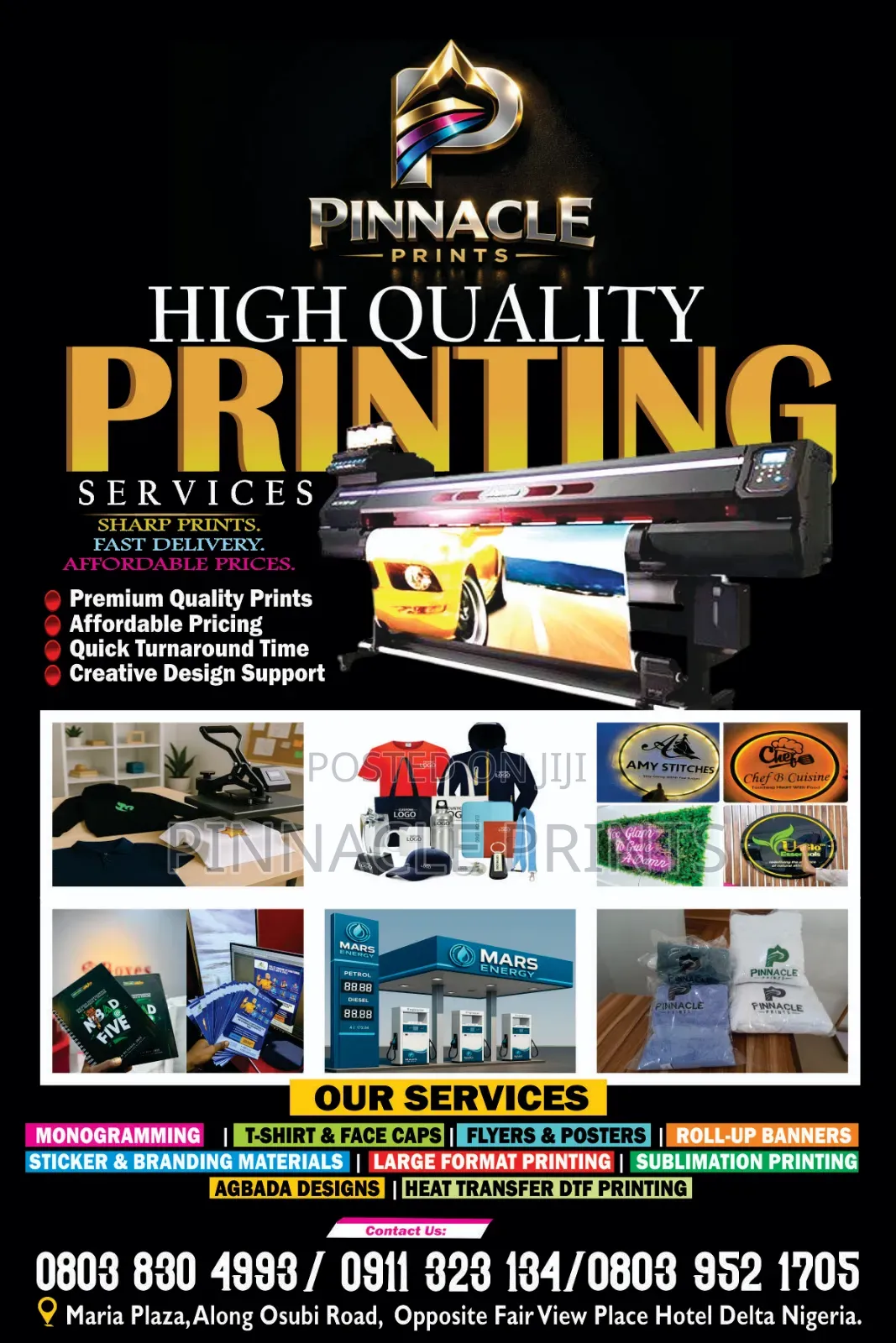 Sharp Prints, Fast Delivery, Affordable Prices