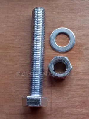 Bolt and Nut With Washer