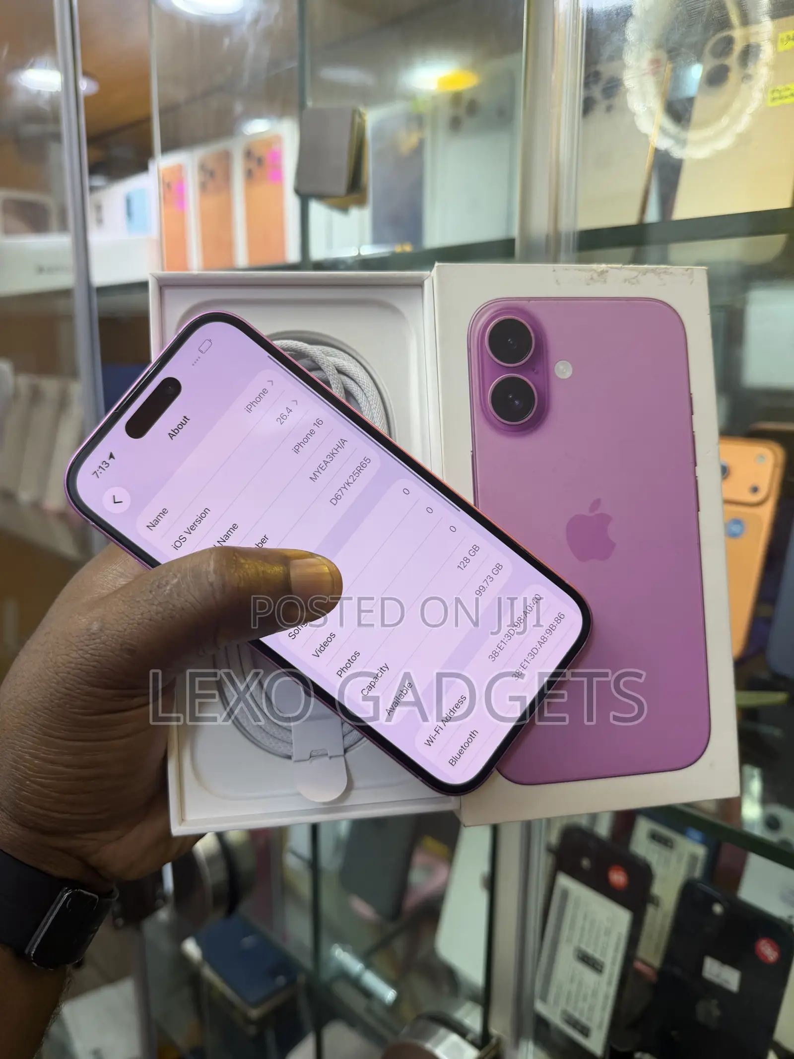 Apple iPhone 16 128 GB Pink