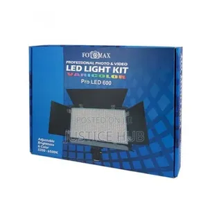 Rechargeable Photo Video Led-light Kit Pro Led 600