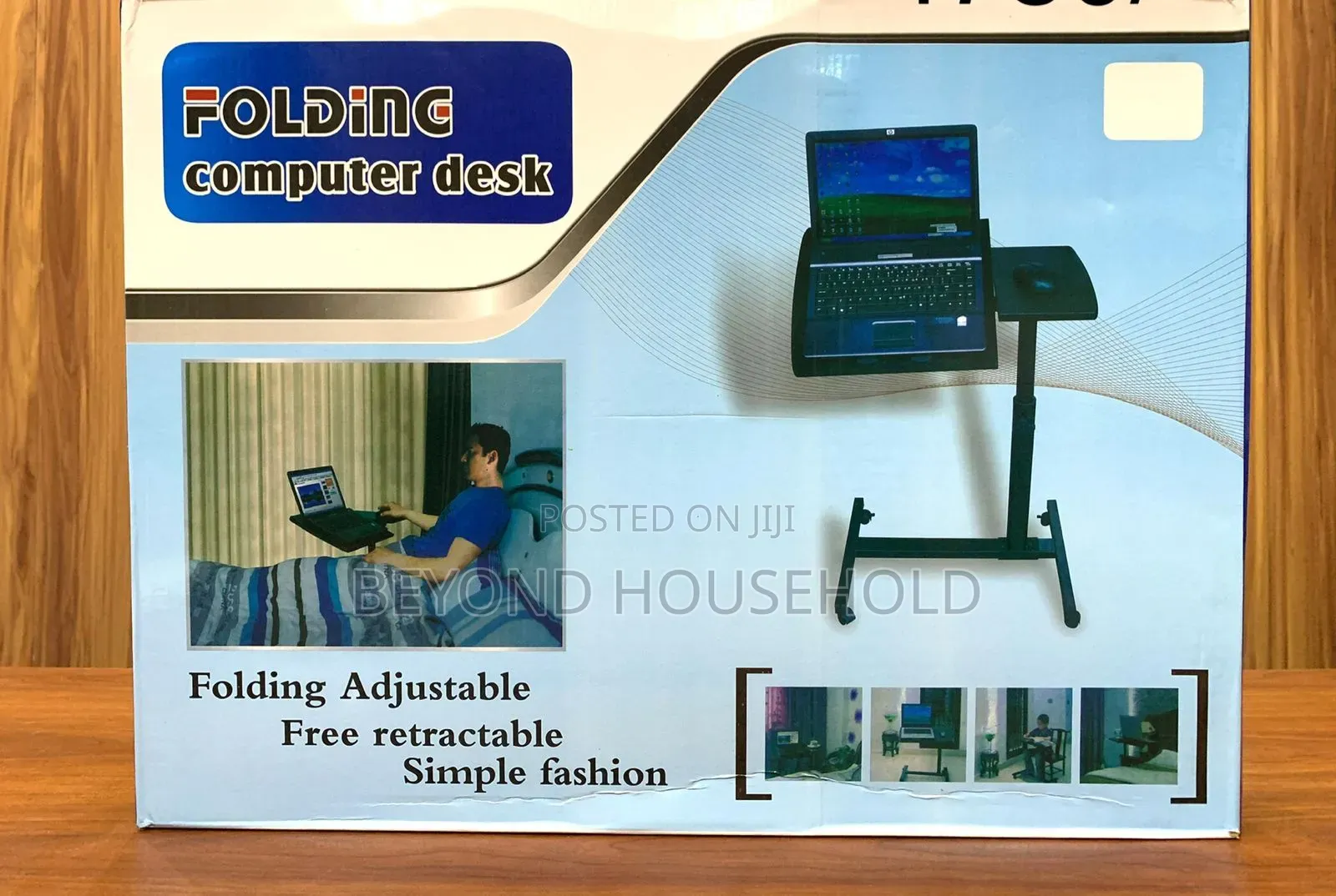 Foldable Adjustable Laptop Table Desktop Table
