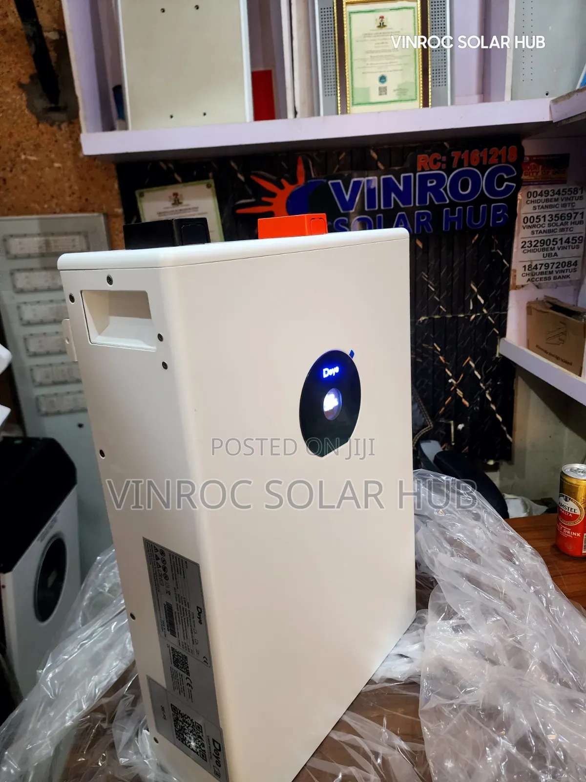 Deye 5kwh Lithium Battery Display