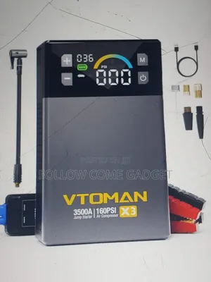 Vtoman X3 Car Jump Starter Power Bank