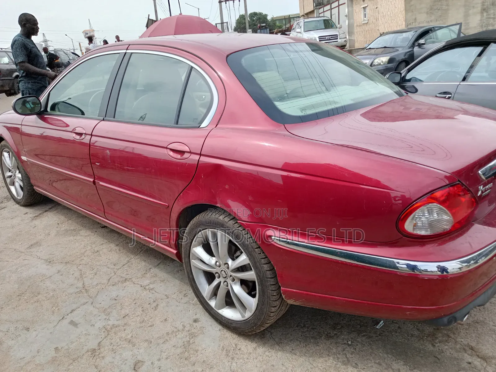 Jaguar X-Type 2.5 2008 Red
