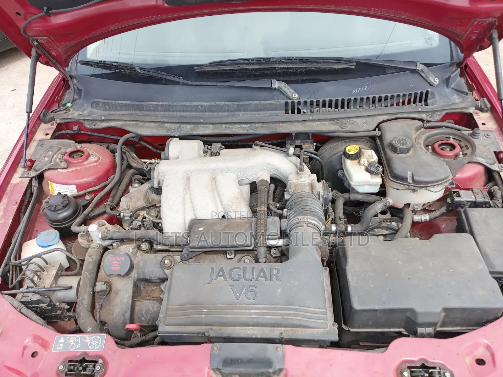 Jaguar X-Type 2.5 2008 Red