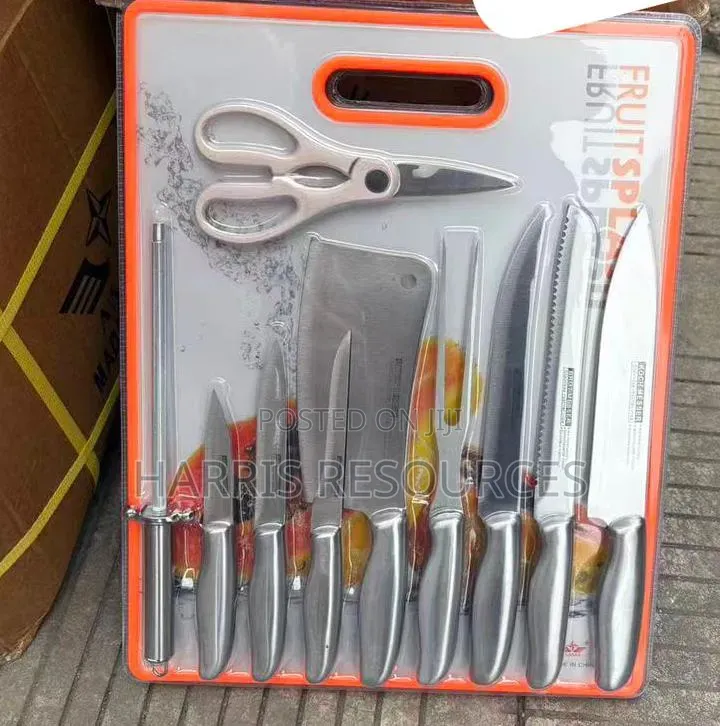 Kitchen Knives Set and Shredder