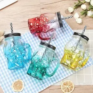Mason Glass Cup
