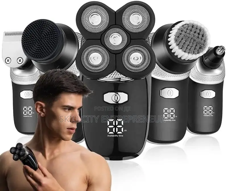 5-in-1 Electric Shaver and Grooming Kit