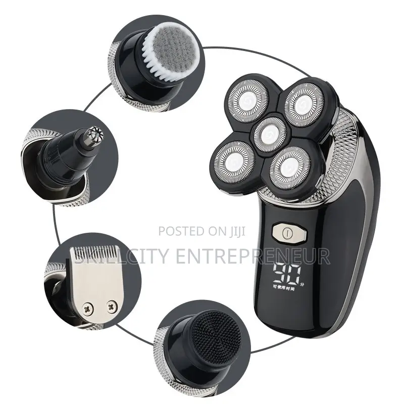 5-in-1 Electric Shaver and Grooming Kit