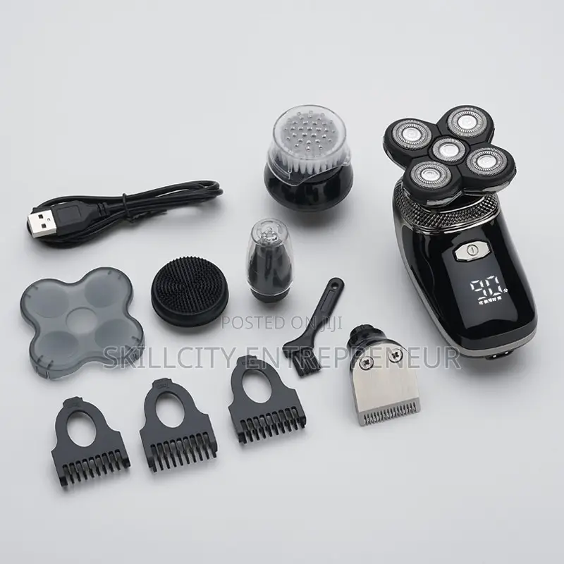 5-in-1 Electric Shaver and Grooming Kit