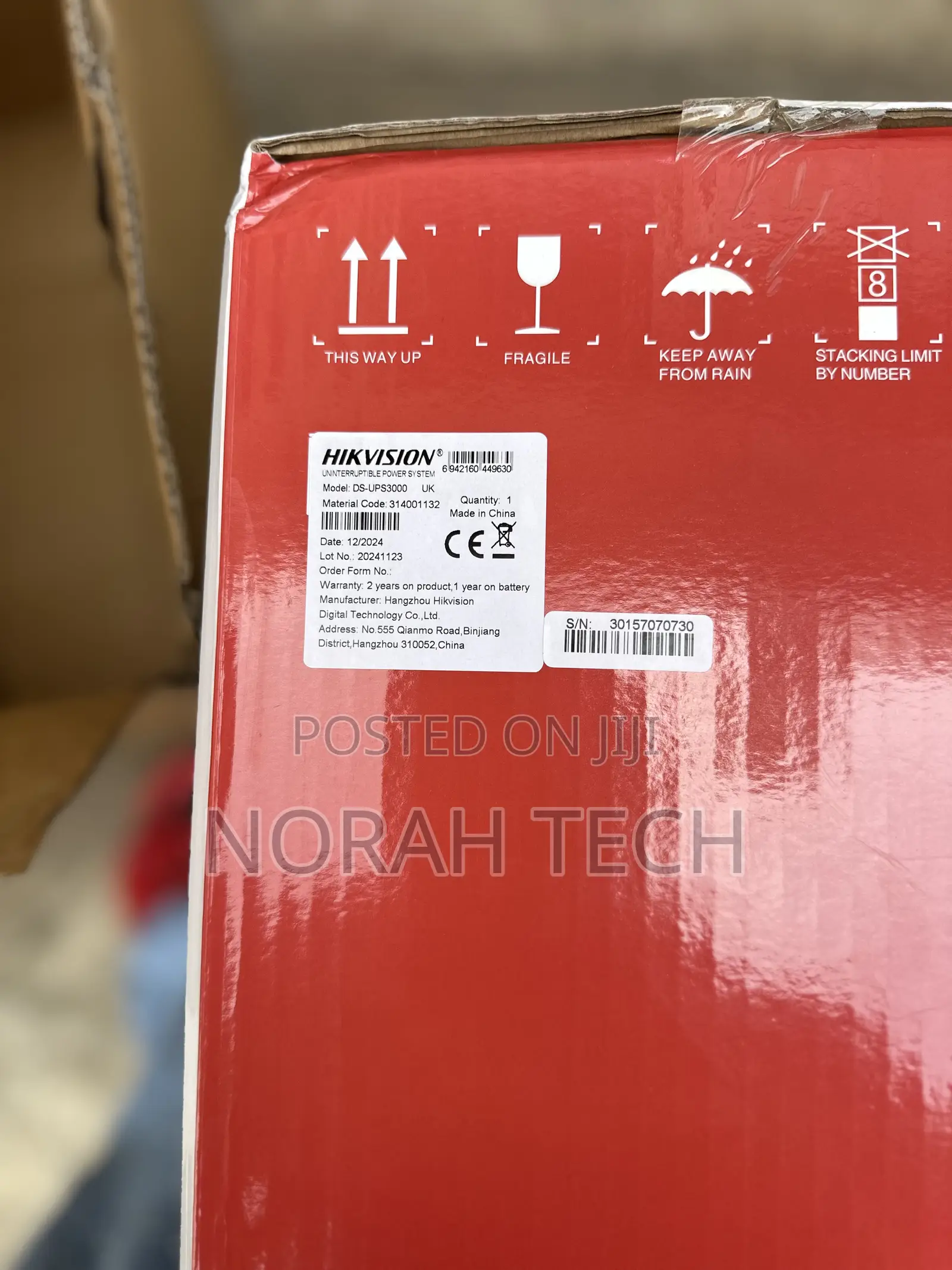 Hikvision Ds-Ups3000 Smart Ups