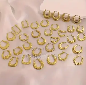 Non-Tarnish Gold-Plated Earrings