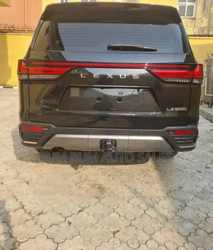 New Lexus LX 600 2025 Black