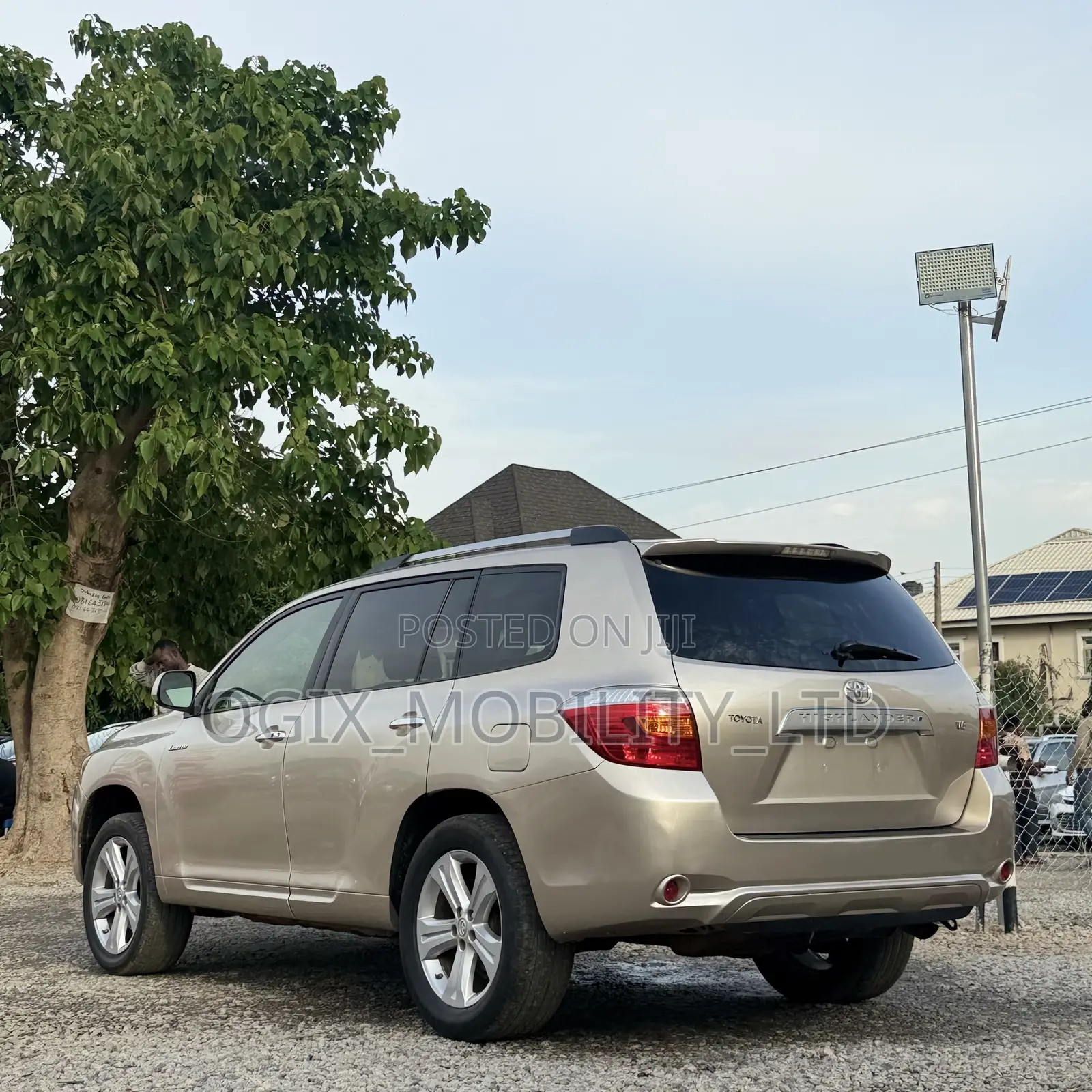 Toyota Highlander 2008 Gold