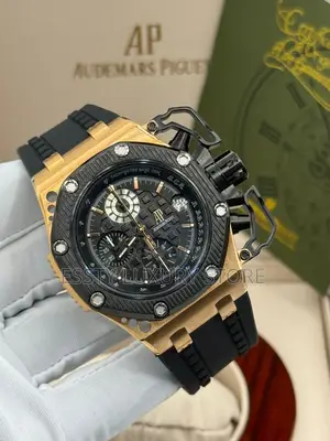 High Quality Luxury Audemars Piquet Rubber Wristwatch