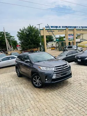 Toyota Highlander XLE 4x4 V6 (3.5L 6cyl 8A) 2018 Gray