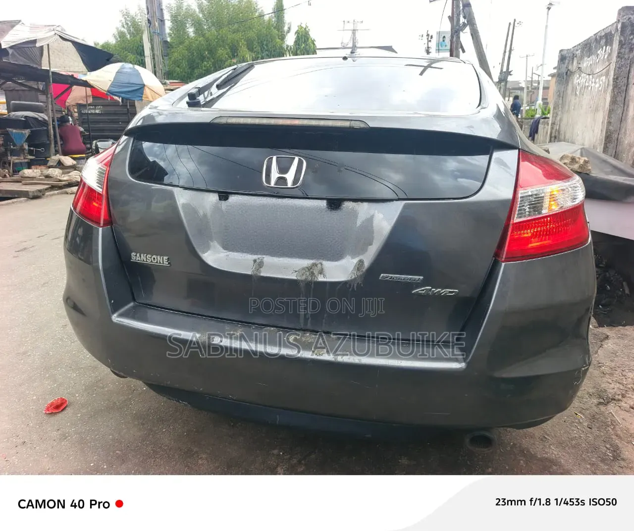 Honda Crosstour 3.5 AWD 2011 Gray