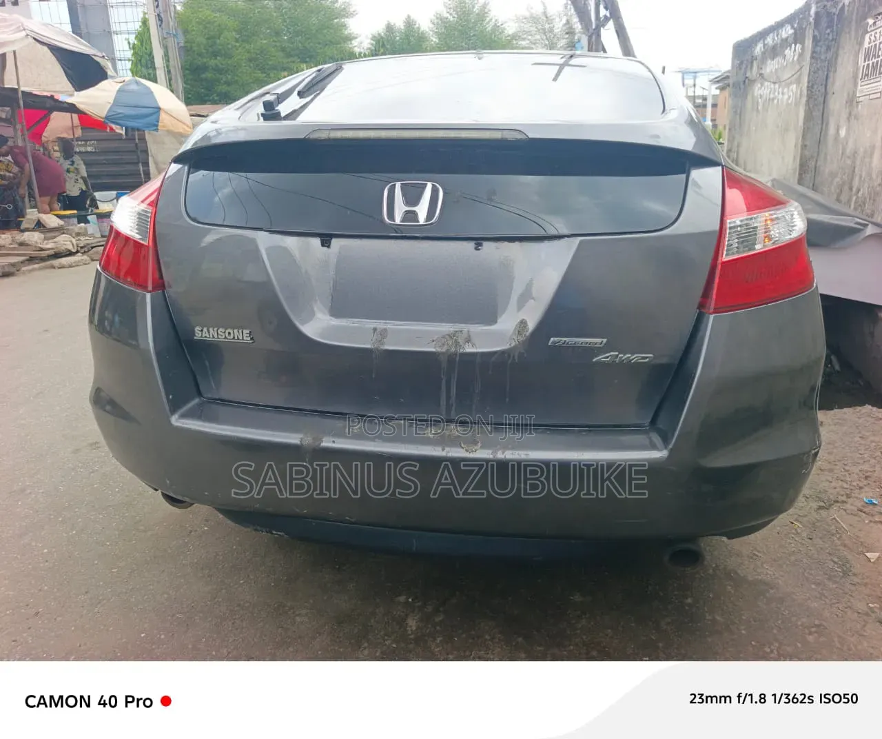 Honda Crosstour 3.5 AWD 2011 Gray