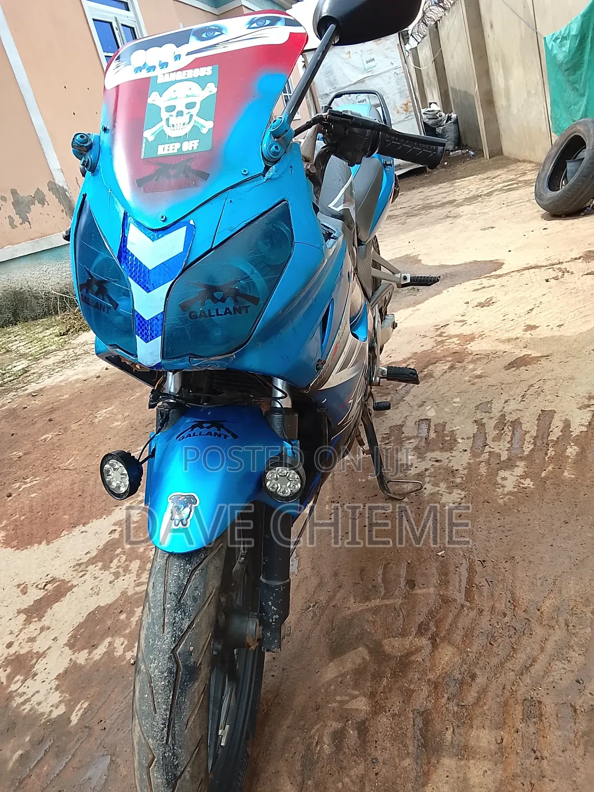 Honda CBX 2009 Blue