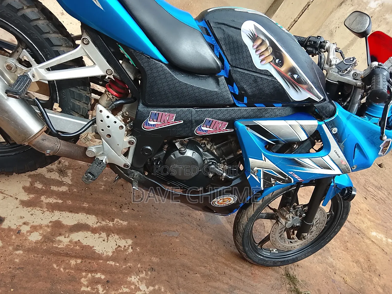 Honda CBX 2009 Blue