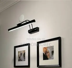 Modern Black Minimalist Picture Light